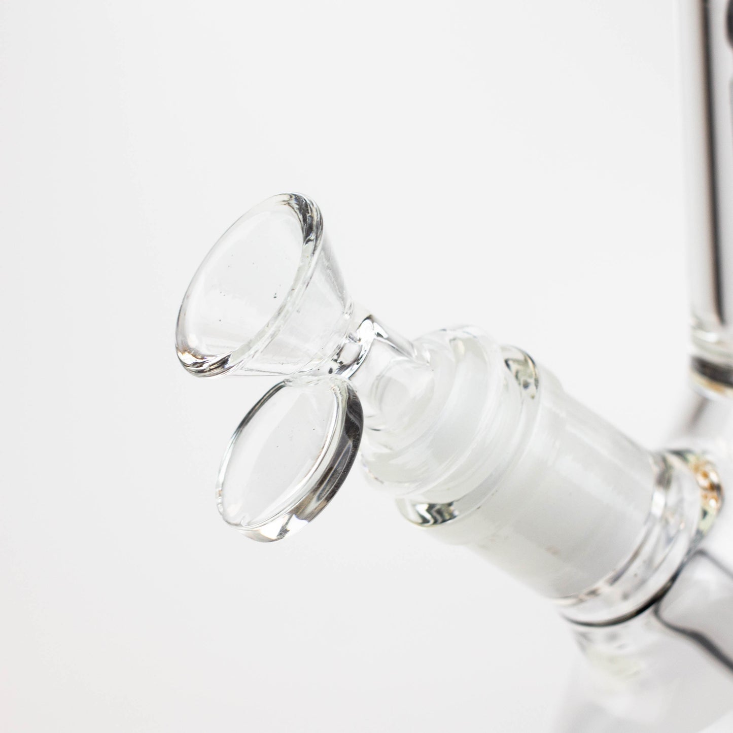 THE TRAGICALLY HIP-15.5" glass water pipe with single percolator by Infyniti