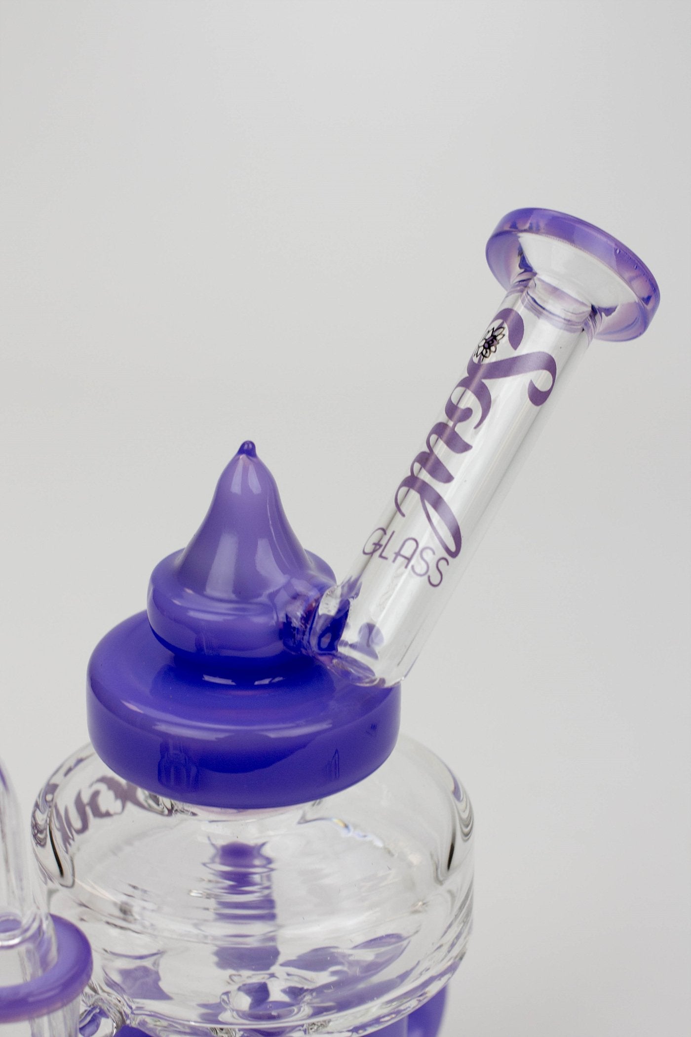 7" SOUL Glass 2-in-1 Double deck recycler bong