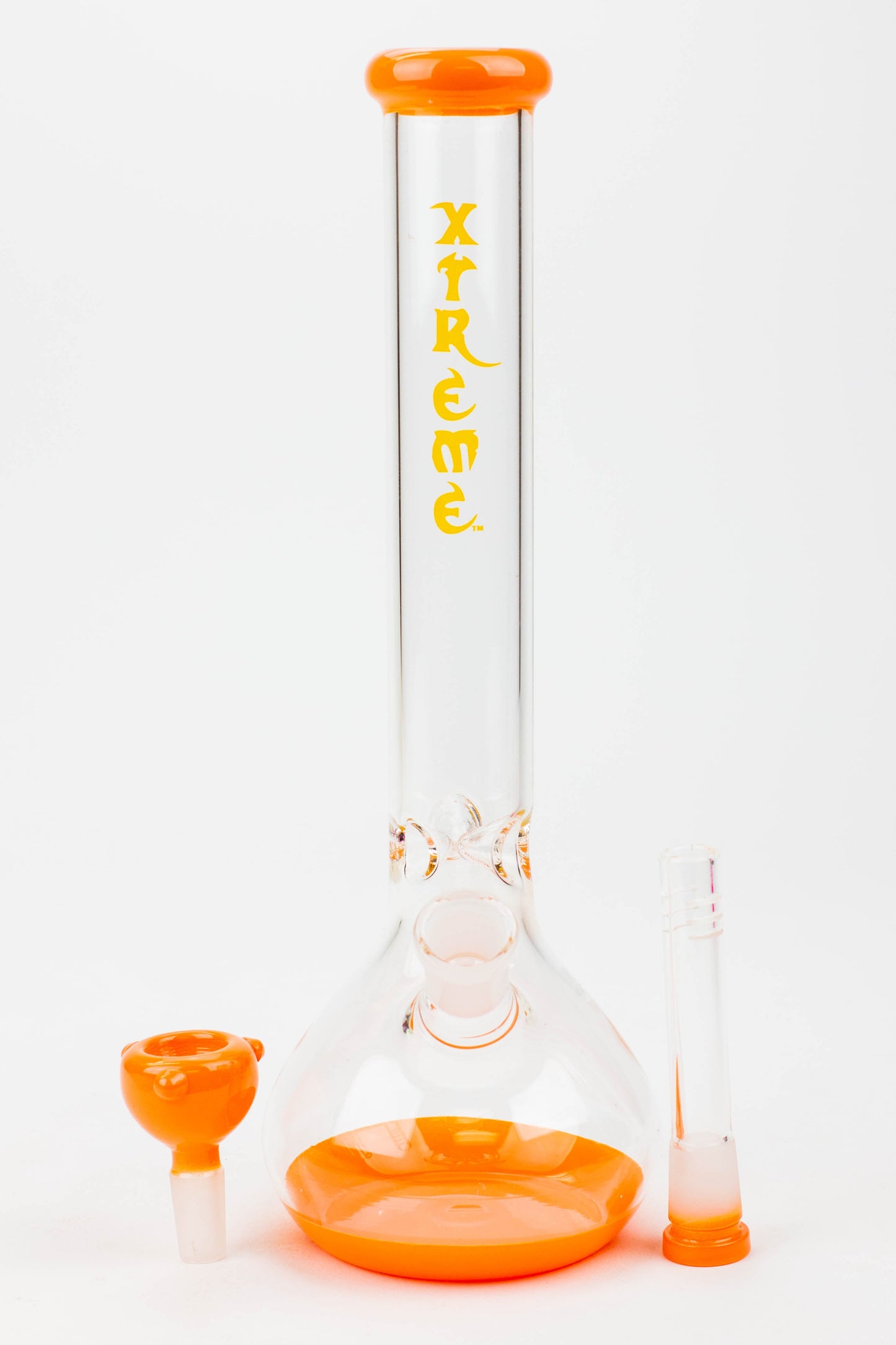 12" XTREME Round base Glass Bong [XTR5008]